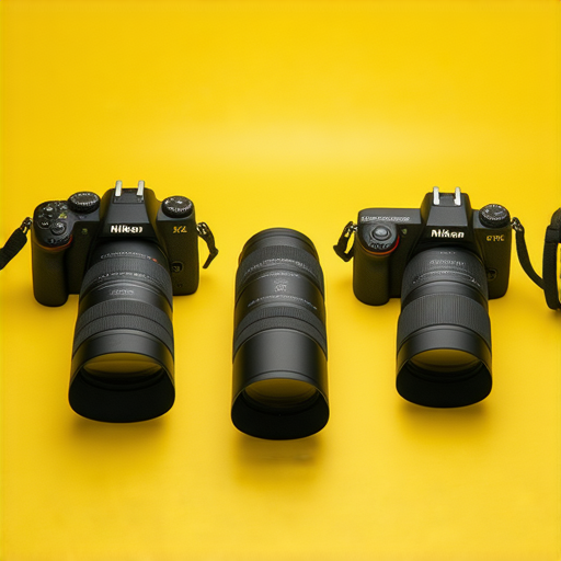 Nikon系列相機Z FC、W300、WX、X5、X7和XF各具特色，展示相機設計、功能與拍攝效果，適合攝影愛好者和專業人士探索不同拍攝需求的解決方案。