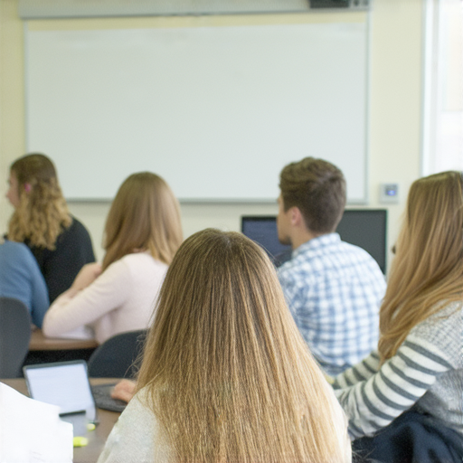 提升職場競爭力的商業英語課程與商務英語課程推薦圖片，展示學員在課堂上學習，背景有專業教材和教學設備，強調語言學習的重要性和實用性。