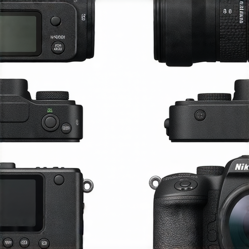 探索尼康系列相機的比較圖片，包括Z FC、Coolpix W300等型號，展示各相機設計、功能與性能特點，幫助消費者選擇適合的攝影設備。