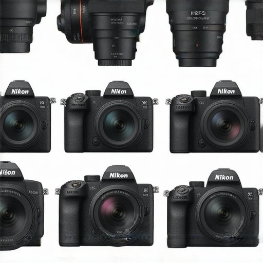 探索尼康相機系列各款型號包括Z FC W300 X5 X7 XF X10和X50的特點，展示相機的設計、美學及其在不同拍攝環境中的表現，吸引攝影愛好者的注意力。