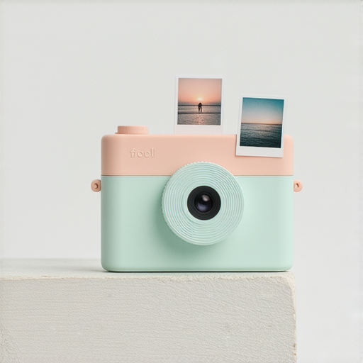 傻瓜相機展示托運過程，拍攝照片效果，以及多次重複使用的功能，強調其簡單易用和隱秘真相，讓每位用戶都能輕鬆拍攝享受拍照樂趣。