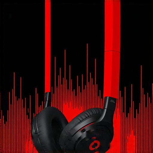 揭示Beats耳機的音質秘密，展現耳機設計與功能，提升聆聽體驗的專業服務，配有音樂與聲音享受元素的圖片。