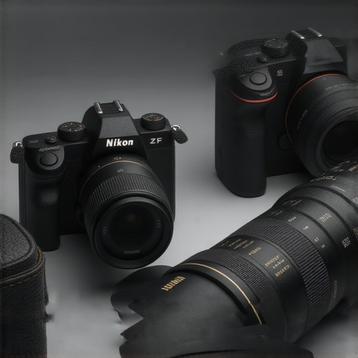 尼康相機Z fc與W300型號展示，探索拍攝技藝的無限可能，吸引攝影愛好者提升創意，包含鏡頭和相機操作畫面，捕捉精彩瞬間。