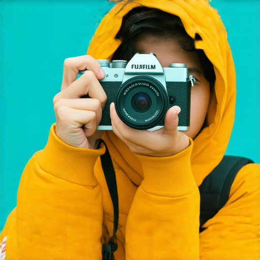 攝影愛好者探索Fujifilm相機的無限可能，展現即影即有的魅力，手握相機拍攝美麗瞬間，開始攝影旅程的完美開端。