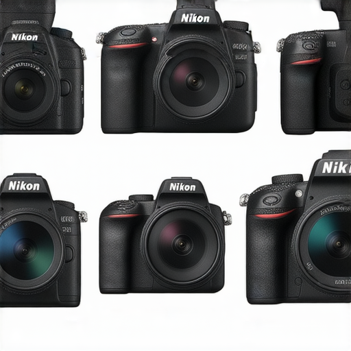 探索香港Nikon相機與鏡頭價格及購買建議的圖片，展示多款Nikon相機、鏡頭以及價格標籤，幫助攝影愛好者選擇最佳產品。