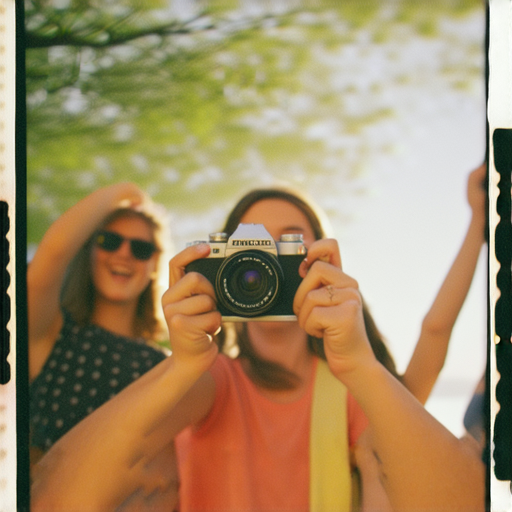 Fujifilm相機在自然光下拍攝，捕捉生活精彩瞬間的魅力，人們開心互動，展現即影即有的攝影樂趣，適合探索與創作的完美夥伴。