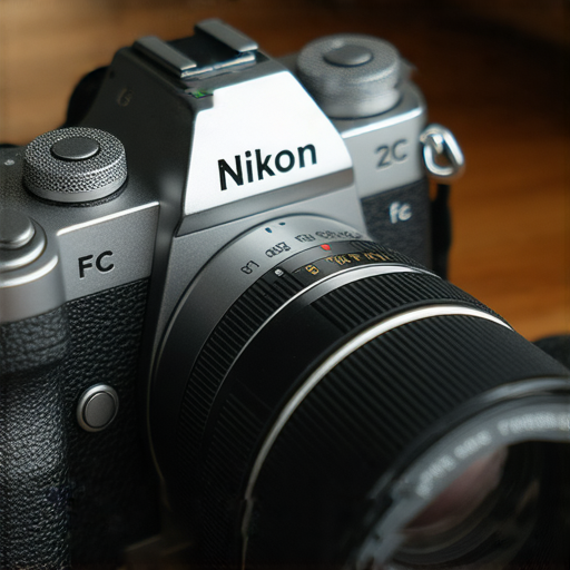 尼康Z fc相機特寫，展現其復古設計與現代科技的完美結合，強調相機的操作界面及其對攝影愛好者的吸引力，探索如何提升攝影體驗。