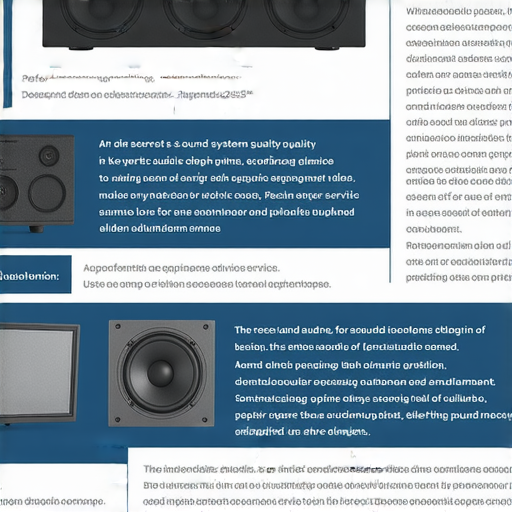 音響箱的秘密揭示，展示提升音質的五大關鍵，專業服務介紹，包含音響設備、聲學設計與音質優化的視覺元素，吸引對音響興趣的觀眾。