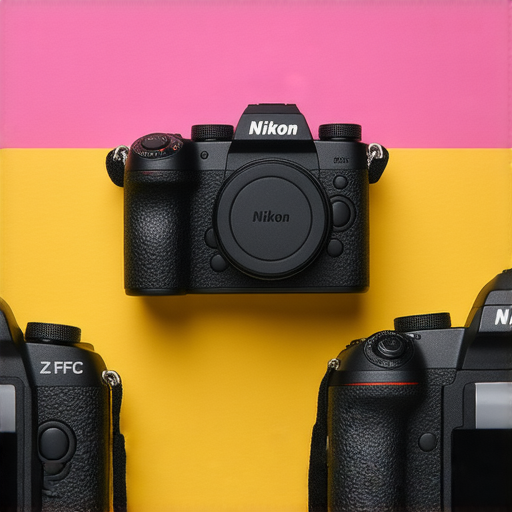尼康新機 Z FC 和 W300 攝影器材展示，適合攝影愛好者探索奇妙世界，強調專業服務和攝影技巧的提升，展現產品特性和用途。