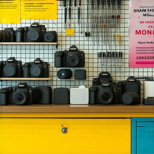 維修相機專家提供的服務展示，位於深水埗和旺角，介紹專業維修課程及技能，吸引所有相機愛好者了解更多，提升維修技術，讓攝影更精彩。