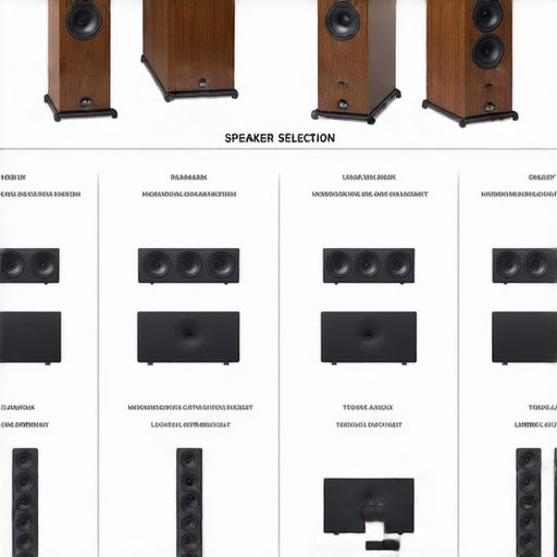 提升音質享受的音響箱選擇指南，展示多款音響箱的外觀和特色，以幫助用戶選擇適合的音響設備，提升音樂聆聽體驗，增強音質享受。