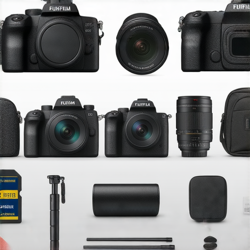 探索2024年最佳Fujifilm相機及配件的專業推薦圖片，展示最新相機型號及相關配件，吸引攝影愛好者了解最前沿產品與技術。