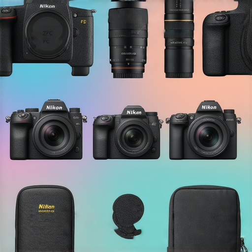 Nikon Z FC專業相機、Coolpix W300及其他影像設備，展示拍攝效果與設計，探索無限影像可能，並了解專業相機服務內容，吸引攝影愛好者關注。