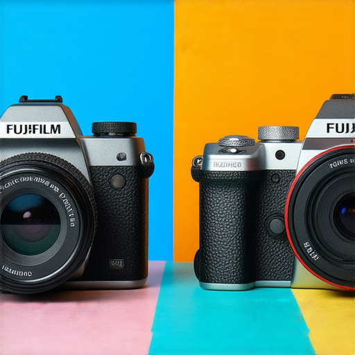 探索 FujiFilm 相機魅力的圖像，對比 35mm 和即棄相機，展示專業攝影作品的不同風格與特點，鼓勵攝影愛好者立即了解更多拍攝技巧與選擇。
