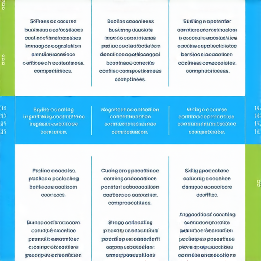 提升職場競爭力的商業英語課程與商務英語課程選擇指南圖示，展示多種英語課程的特色與優勢，幫助專業人士選擇適合的課程提升語言技能與商務能力。