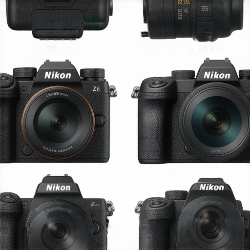 尼康Z FC相機與Coolpix W300的全系列展示，強調其經典設計與防水功能，突顯高性能、便攜性，以及適合各種拍攝場景的特點，吸引攝影愛好者探索尼康魅力。