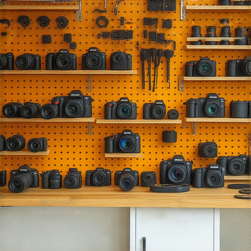 專業相機維修服務的維修店展示，包括深水埗與旺角地區內各類維修店的環境與設備，提供相機修理、保養服務的實務情景，突顯專業技術與客戶信任。