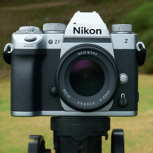 Nikon Z FC相機展示其復古設計，搭配W300系列戶外攝影特點，彰顯其防水耐衝擊功能，適合冒險拍攝，強調兩款相機的特點與優勢。