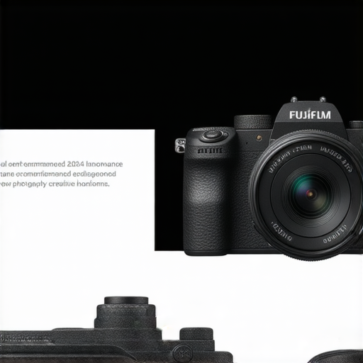 Fujifilm相機與鏡頭展示，強調2024年推薦款的特點與性能，攝影愛好者探索完美設備，開啟攝影新視界的創意與靈感。