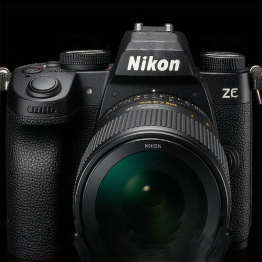 Nikon Z FC相機展示，強調其拍攝精湛影像的魅力，背景配有專業攝影設備，吸引愛好者了解我們的專業服務，體驗攝影的樂趣與創意。