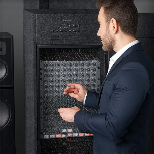 專家示範音響箱內部結構，介紹如何選擇合適的音響設備，提升音樂體驗，揭開音響箱的奧秘，強調聲音品質的重要性，幫助觀眾理解音響效果的關鍵因素。