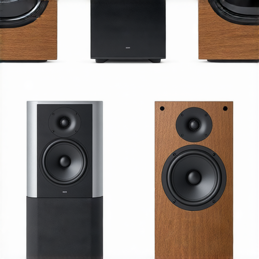 提升音質體驗的音響箱選擇與使用指南，展示不同類型的音響箱，強調音質效果和設計，適合音樂愛好者和專業人士。