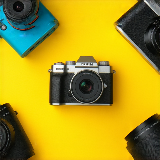 Fujifilm系列相機推薦與入門指南的封面圖片，展示多款即影即有相機，強調其獨特設計與攝影功能，吸引攝影愛好者探索相機魅力與拍攝體驗。