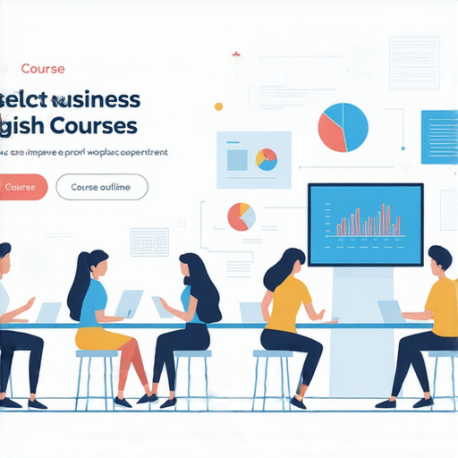 提升職場競爭力的商業英語課程與商務英語課程選擇指南，展示課程大綱、學習目標及資源，幫助學生選擇適合的英語學習方案，以增強商業溝通能力。