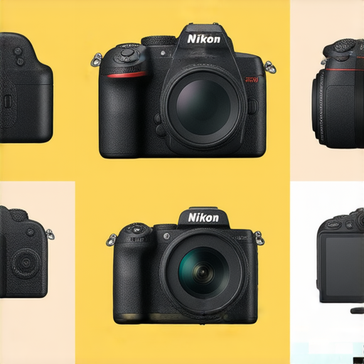 尼康相機新品探索全系列介紹，包括ZFC攝影機與Coolpix W300防水相機，展示不同型號設計特點與功能，適合各類攝影需求與愛好者使用。