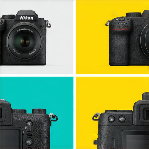 探索Nikon Z FC與W300的影像魅力，展現攝影創意與專業服務，畫面展示相機特寫與拍攝場景，鼓勵用戶了解更多攝影技術與產品特色。