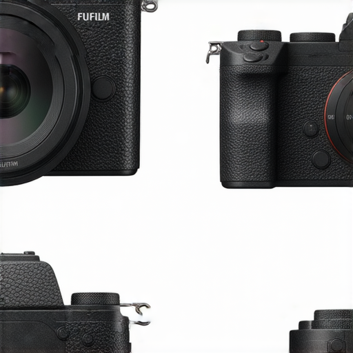 全面解析富士相機圖像，展示多款相機型號及推薦配件，適合攝影愛好者使用，包含2024年新品的外觀特點和性能介紹，助您做出最佳購買選擇。