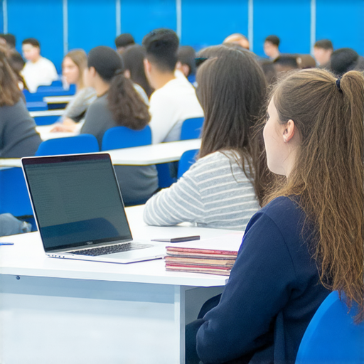 提升職場競爭力的商業英語課程與商務英語課程介紹，展示專業學習環境，學員聚焦於英語培訓，提高英語溝通能力，增強職場競爭力。