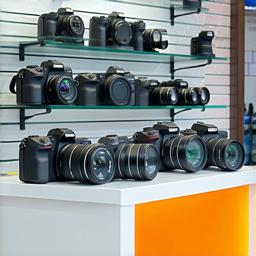 深水埗專業相機維修服務的展示圖片，提供超值推薦與優惠價格，專業技術人員正為顧客進行相機檢修，展示維修設備與成果，確保滿意服務。