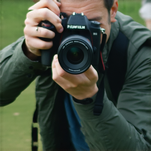 Fujifilm相機展示，專業攝影師在戶外捕捉絕美瞬間，突顯即影即有的特性，讓觀眾感受到攝影之美與靈感來源。