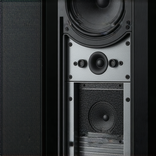揭開音響箱的神秘面紗，探索音質提升的秘密，專業服務介紹，說明如何改善音質及選擇合適的音響設備，展示音響箱及其內部結構，提升音樂體驗。