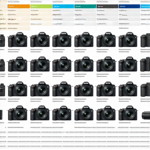 香港Nikon相機價格比較圖，展示不同型號相機、鏡頭與電池選擇，幫助消費者做出購買建議及決策，適合攝影愛好者及專業人士參考。