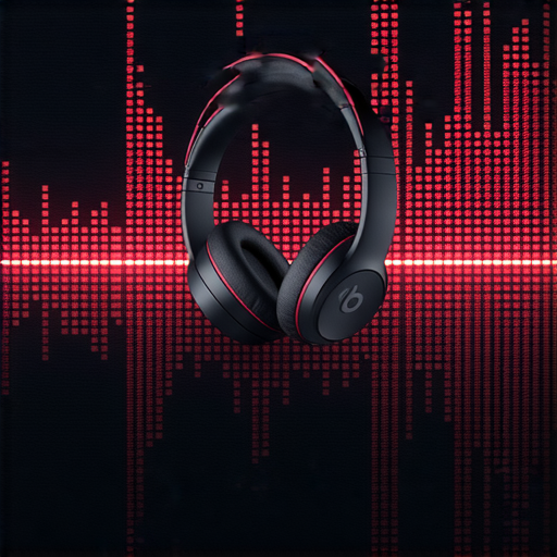 發現 Beats 耳機的驚人音質，展示耳機產品與音樂相關專業服務，提升音樂體驗，展現耳機設計與技術的細節，顯示使用者享受高品質音樂的快樂。