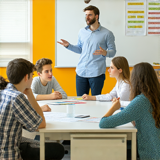 提升職場競爭力的商業英語課程及商務英語課程介紹，展示學生學習場景，教師指導英語交流技巧，提升商務寫作和口語表達能力，鼓勵專業成長與職場成功。