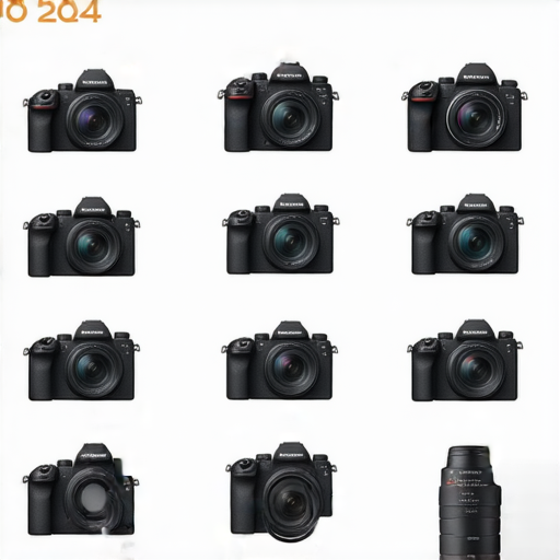2024年Fujifilm相機推薦及鏡頭比較全指南，展示多款Fujifilm相機與鏡頭，突出各自特色與功能，適合攝影愛好者選擇最佳設備。