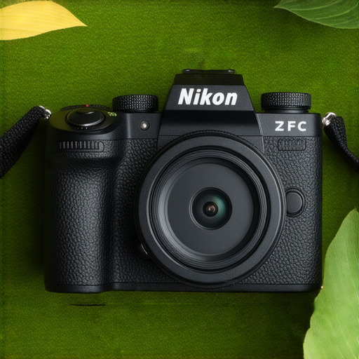 Nikon Z FC相機展示在風景優美的攝影場景中，專業攝影服務為顧客帶來驚喜，展現出攝影藝術的魅力與創意，探索攝影的無限可能。