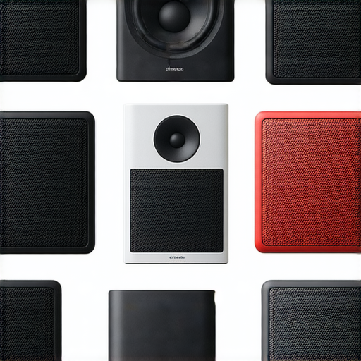 音響箱展示圖片，突顯各類音響箱的設計和功能，適合不同音效體驗的選擇，展示專業音響服務的多樣性，吸引消費者探索最佳音效方案。