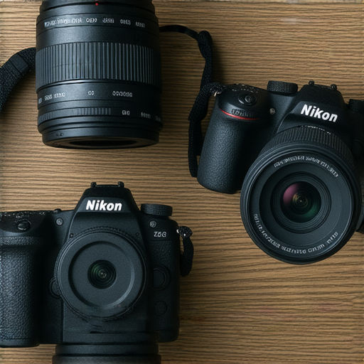 探索尼康新技術的圖片，展示ZFC相機與W300相機的設計與性能，強調專業攝影的創新與魅力，吸引攝影愛好者了解最新技術與產品。