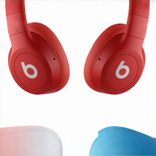 感受音樂的魅力，展示Beats耳機與其他耳機的對比，突出其完美音質，細節清晰，強調音樂的每一個細節，提升聆聽體驗。