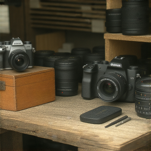 專業相機維修服務於深水埗和旺角，圖片展示維修專家的操作過程，提供完整的維修課程和解決方案，適合攝影愛好者和專業人士。