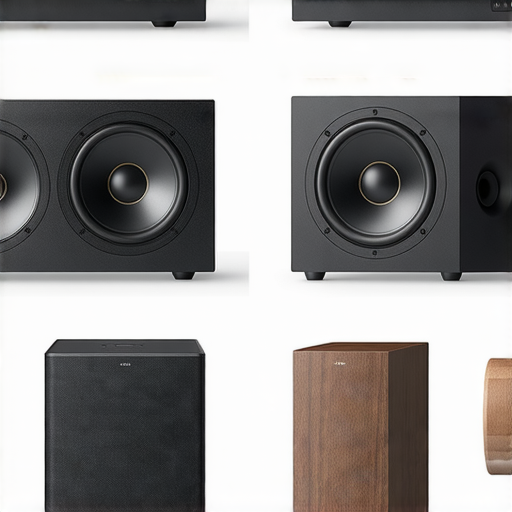 音響箱與音響設備的搭配示意圖，展示多種類型的音響箱，強調如何選擇最佳聲音搭檔，探索專業服務的選擇方案，提升音質體驗。